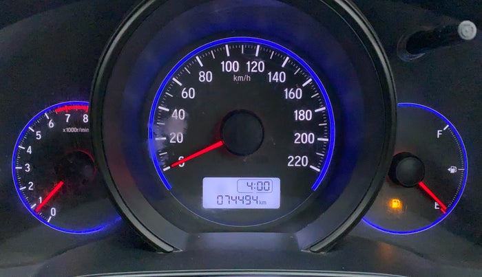2015 Honda Jazz 1.2L I-VTEC E, CNG, Manual, 74,494 km, Odometer Image