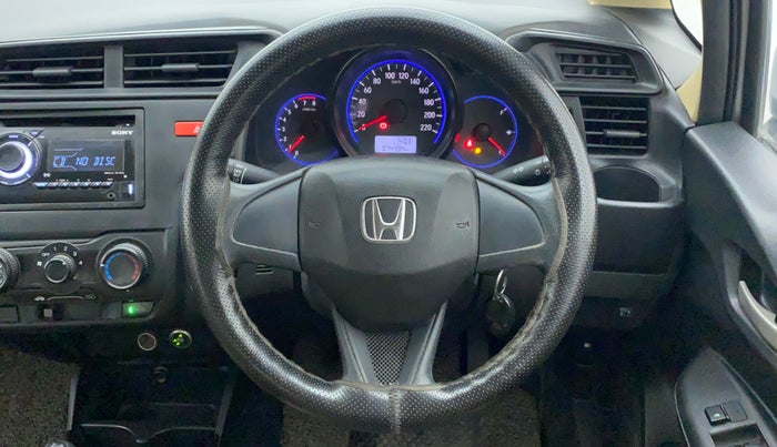 2015 Honda Jazz 1.2L I-VTEC E, CNG, Manual, 74,494 km, Steering Wheel Close Up