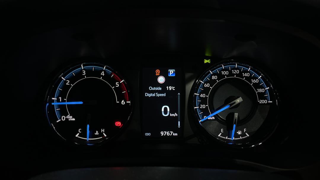 2024 Toyota Hilux Rogue 48v (4x4), Automatic, 9767 km, Odometer View