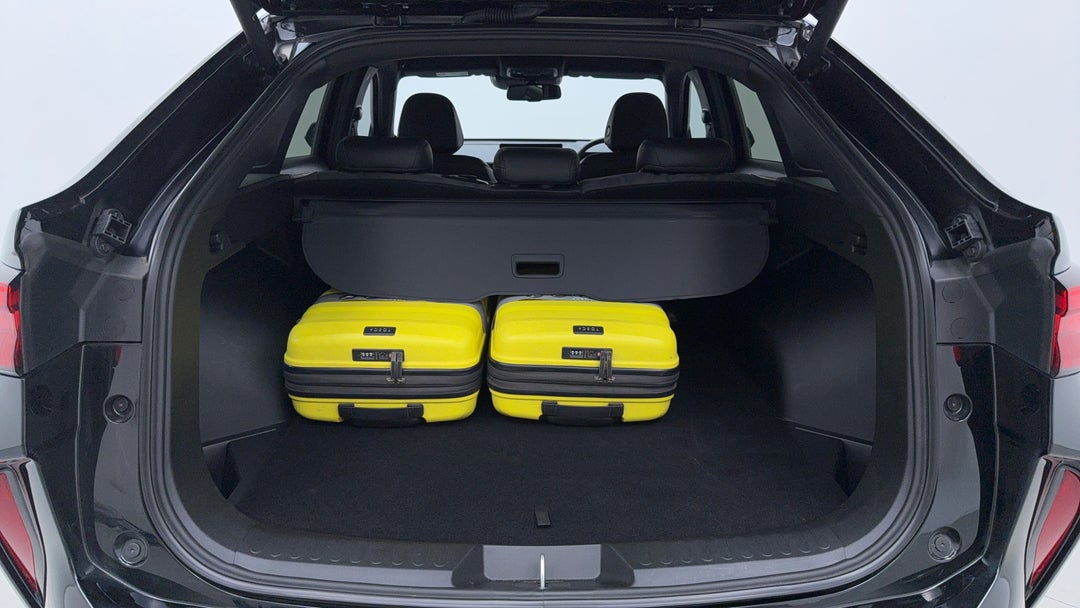 Boot Inside View with Luggage