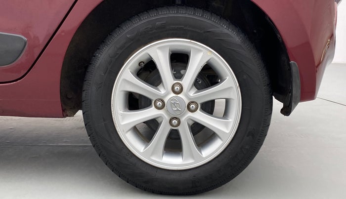 2016 Hyundai Grand i10 ASTA AT 1.2 KAPPA VTVT, Petrol, Automatic, 58,337 km, Left Rear Wheel