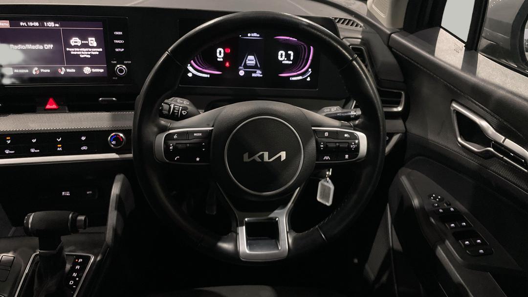2023 Kia Sportage S (FWD), Automatic, 30276 km, Steering Wheel Close-up