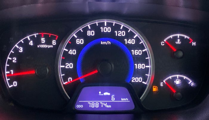 2017 Hyundai Grand i10 Sportz1.2 CRDI, Diesel, Manual, 78,927 km, Odometer Image