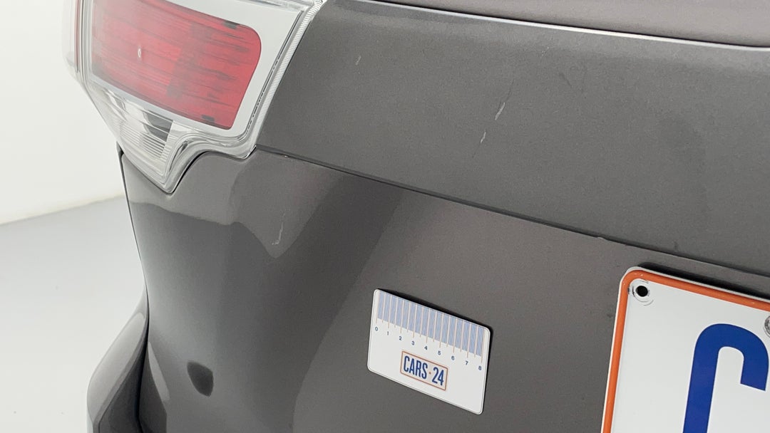 2016 Toyota Kluger Grande (4x4), Automatic, 96736 km, Boot / Tailgate Tailgate Scratch