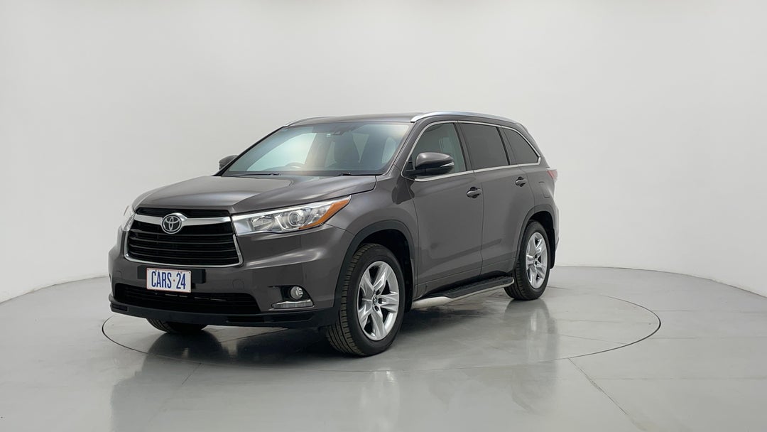2016 Toyota Kluger Grande (4x4), Automatic, 96736 km, Left Front Diagonal (45- Degree) View