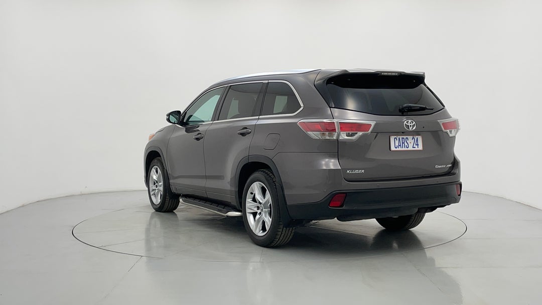 2016 Toyota Kluger Grande (4x4), Automatic, 96736 km, Left Back Diagonal (45- Degree) View