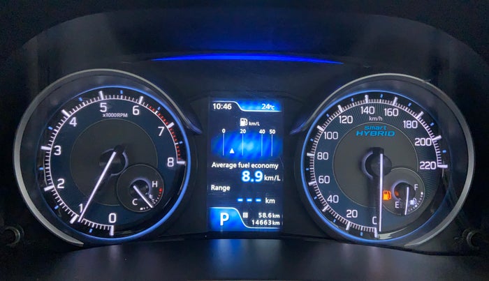 2019 Maruti XL6 ALPHA AT SHVS, Petrol, Automatic, 14,604 km, Odometer Image
