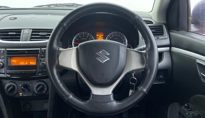 2015 Maruti Swift VXI D, Petrol, Manual, 76,261 km, Steering Wheel Close Up