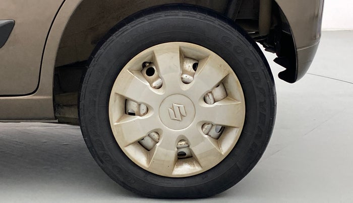 2012 Maruti Wagon R 1.0 LXI CNG, CNG, Manual, 82,713 km, Left Rear Wheel