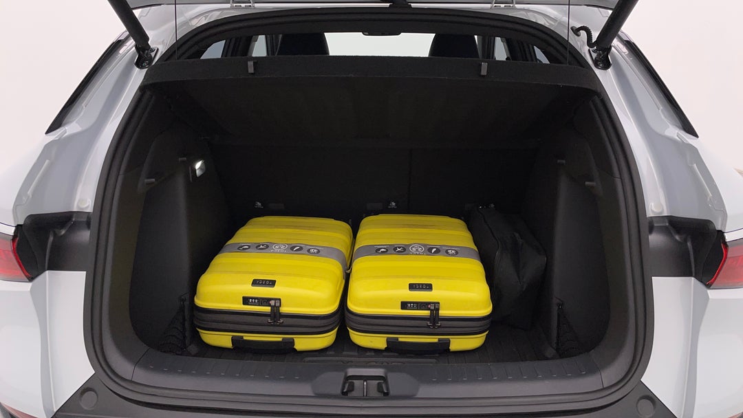 Boot Inside View with Luggage