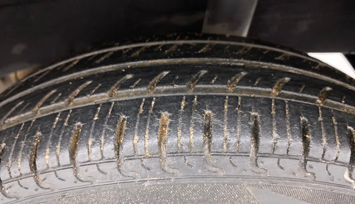2018 Datsun Redi Go T (O), Petrol, Manual, 14,739 km, Left Rear Tyre Tread