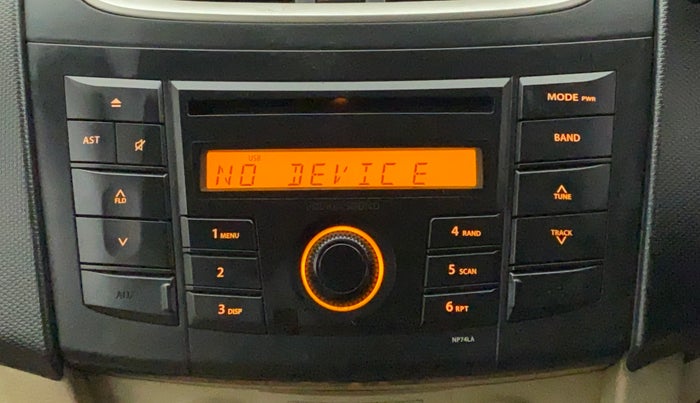 2012 Maruti Swift Dzire VXI, Petrol, Manual, 29,636 km, Infotainment System