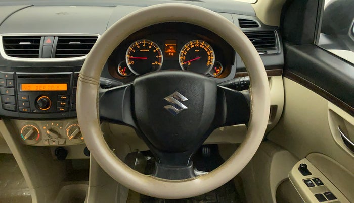 2012 Maruti Swift Dzire VXI, Petrol, Manual, 29,636 km, Steering Wheel Close Up