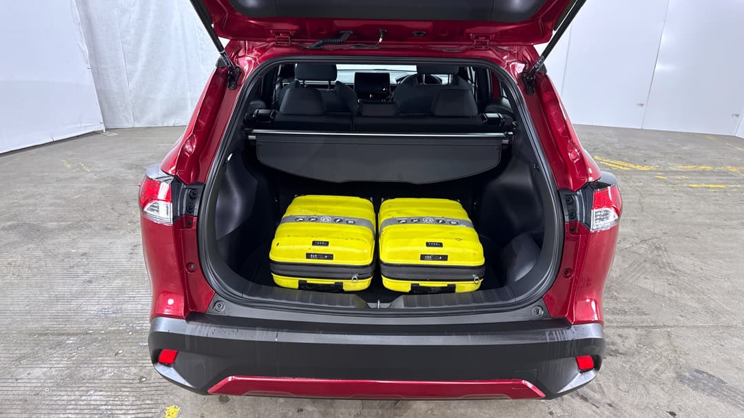 2024 Toyota Corolla Cross Gx 2WD Hybrid, Automatic, 22114 km, Boot Inside View with Luggage