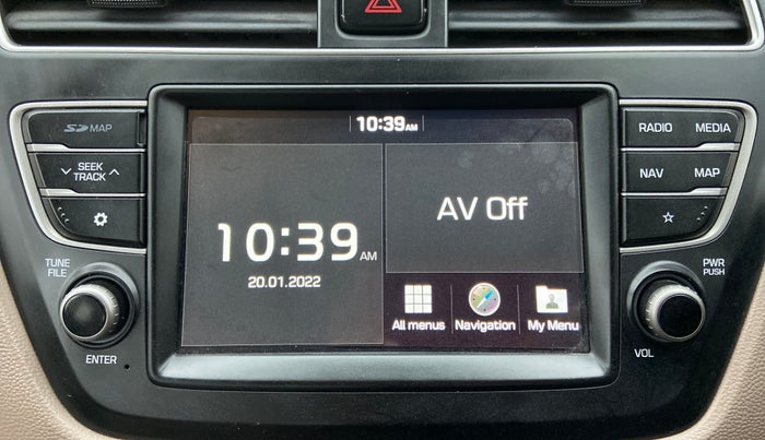 2019 Hyundai Elite i20 ASTA 1.2 (O), Petrol, Manual, 14,908 km, Infotainment System