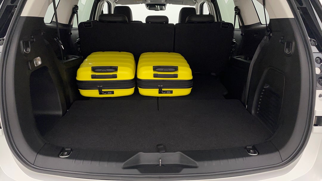 Boot Inside View with Luggage