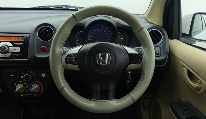 2015 Honda Brio 1.2 S MT I VTEC, Petrol, Manual, 67,064 km, Steering Wheel Close Up