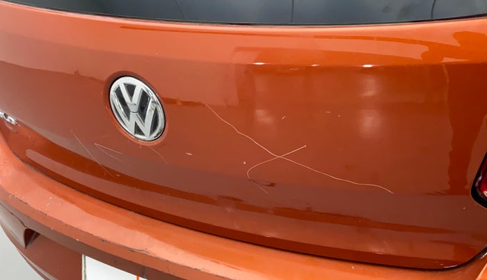 2015 Volkswagen Polo TRENDLINE 1.2L PETROL, Petrol, Manual, 84,433 km, Dicky (Boot door) - Minor scratches