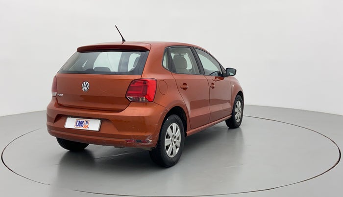 2015 Volkswagen Polo TRENDLINE 1.2L PETROL, Petrol, Manual, 84,433 km, Right Back Diagonal