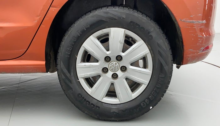 2015 Volkswagen Polo TRENDLINE 1.2L PETROL, Petrol, Manual, 84,265 km, Left Rear Wheel