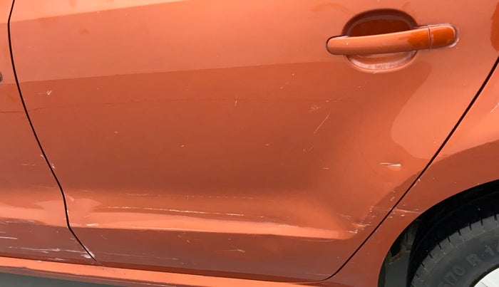 2015 Volkswagen Polo TRENDLINE 1.2L PETROL, Petrol, Manual, 84,265 km, Rear left door - Minor scratches