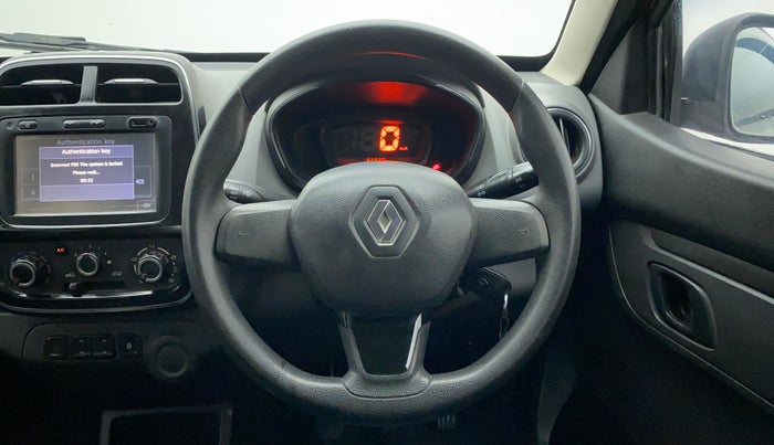 2017 Renault Kwid 1.0 RXT, Petrol, Manual, 64,135 km, Steering Wheel Close Up