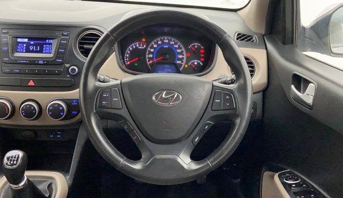 2016 Hyundai Grand i10 ASTA 1.2 (O) VTVT, Petrol, Manual, 29,603 km, Steering Wheel