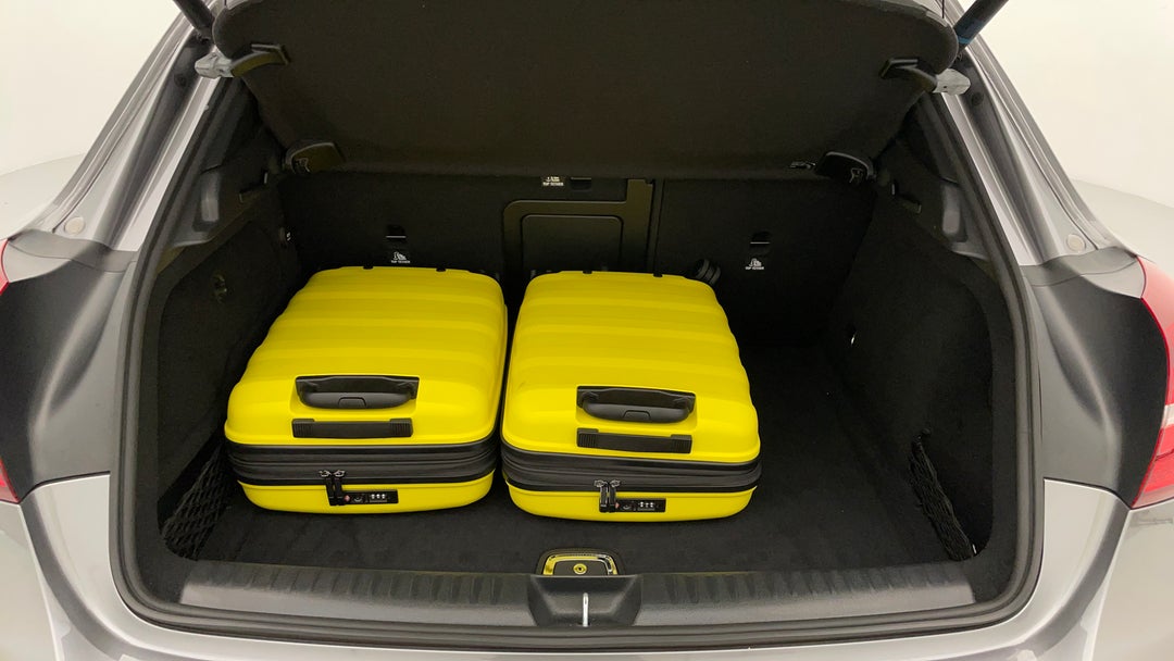 Boot Inside View with Luggage