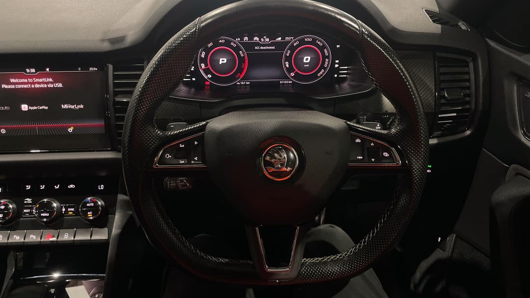 2020 SKODA Kodiaq 132 Tsi Sportline (4x4), Automatic, 61125 km, Steering Wheel Close-up