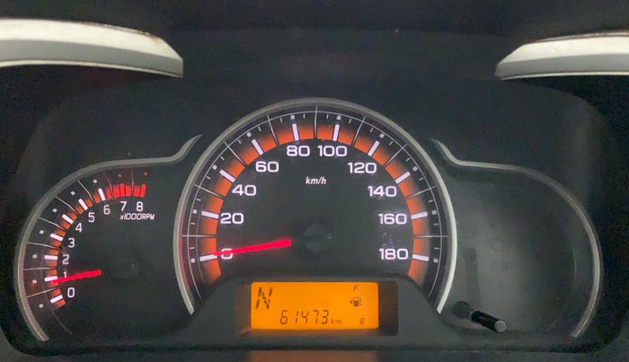2016 Maruti Alto K10 VXI (O) AMT, Petrol, Automatic, 61,473 km, Odometer Image