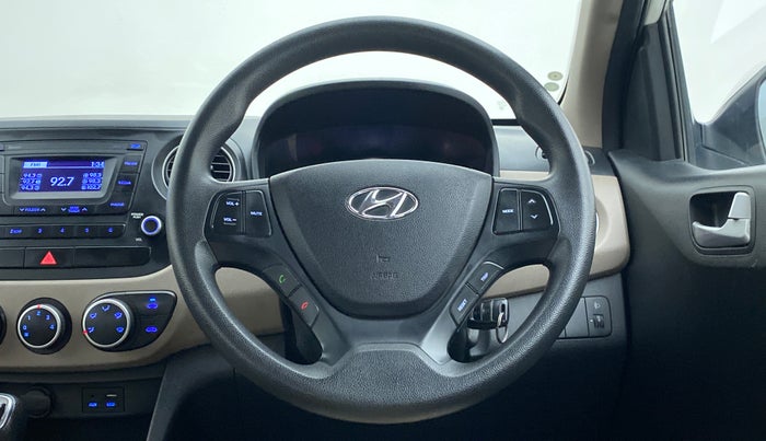 2016 Hyundai Grand i10 SPORTZ 1.2 KAPPA VTVT, Petrol, Manual, 43,720 km, Steering Wheel Close Up