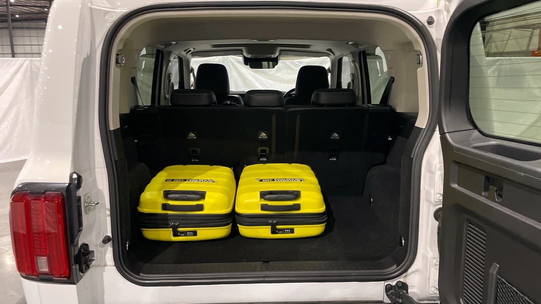 2024 GWM Tank 300 Ultra Petrol, Automatic, 25302 km, Boot Inside View with Luggage