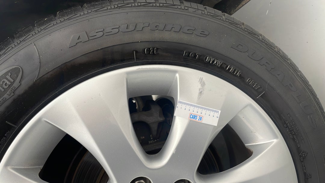 Wheels Rim Rear LHS Gutter Rash