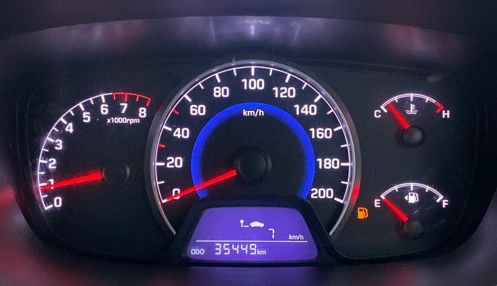 2015 Hyundai Grand i10 SPORTZ 1.2 KAPPA VTVT, Petrol, Manual, 35,513 km, Odometer Image
