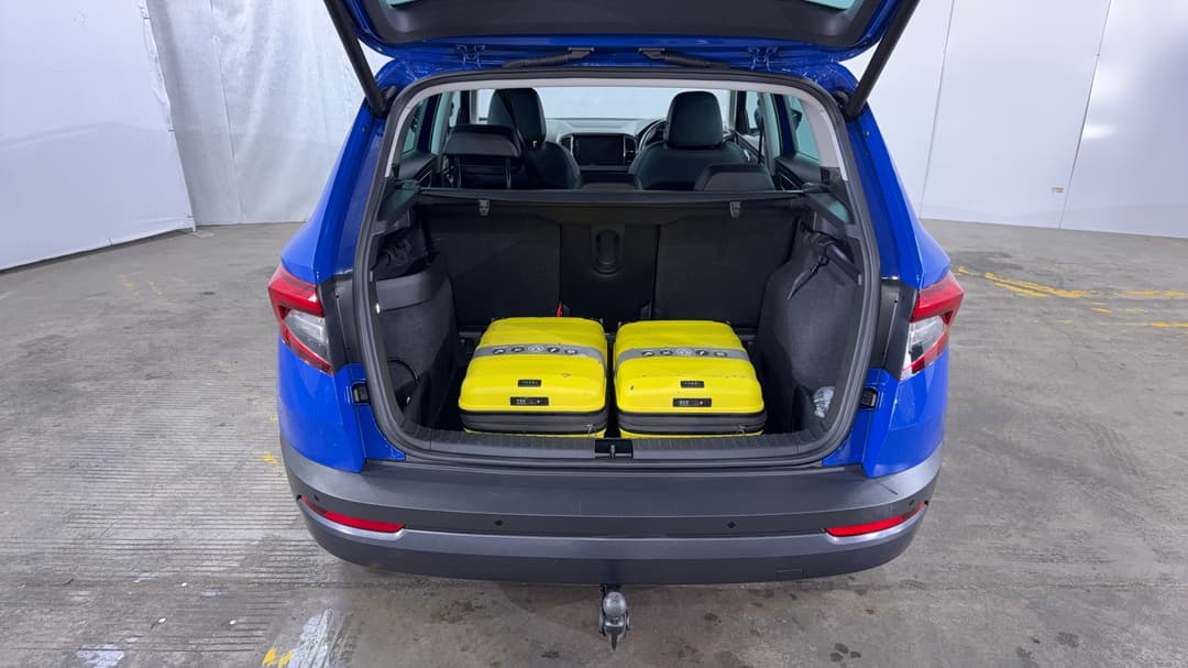 2018 SKODA Karoq 1.5 110tsi, Automatic, 40698 km, Boot Inside View with Luggage
