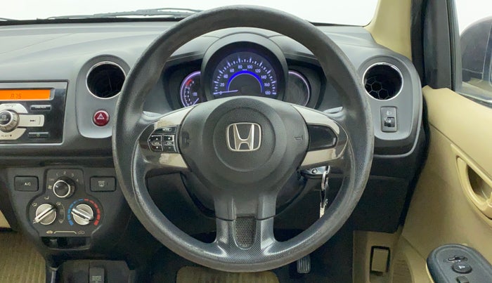 2015 Honda Brio 1.2 S MT I VTEC, Petrol, Manual, 63,269 km, Steering Wheel Close Up