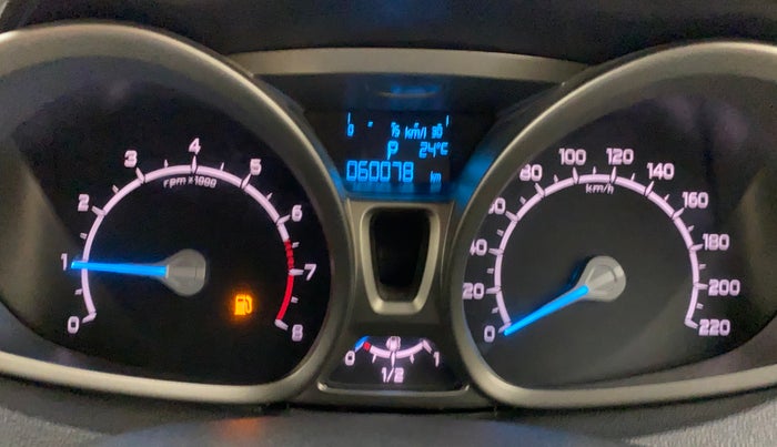 2016 Ford Ecosport TITANIUM 1.5L PETROL AT, Petrol, Automatic, 60,078 km, Odometer Image