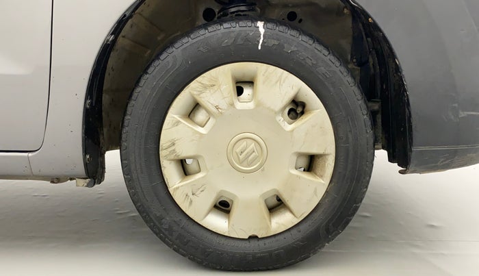 2011 Maruti Wagon R 1.0 LXI, Petrol, Manual, 60,784 km, Right Front Wheel
