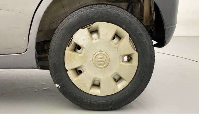 2011 Maruti Wagon R 1.0 LXI, Petrol, Manual, 60,784 km, Left Rear Wheel