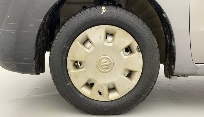 2011 Maruti Wagon R 1.0 LXI, Petrol, Manual, 60,784 km, Left Front Wheel