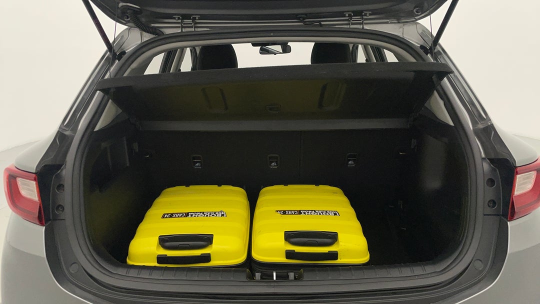 Boot Inside View with Luggage