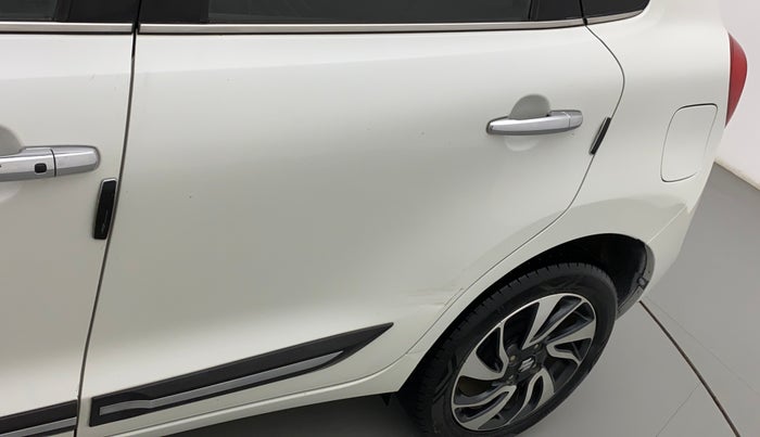 2020 Maruti Baleno ZETA PETROL 1.2, Petrol, Manual, 11,855 km, Rear left door - Slightly dented