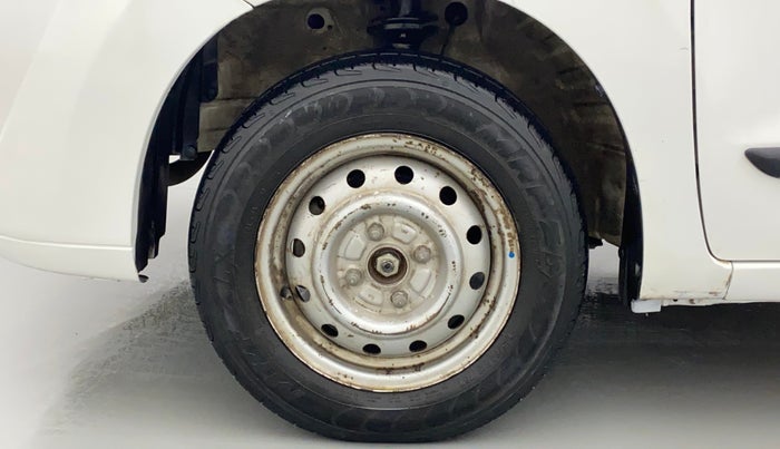 2012 Maruti Wagon R 1.0 LXI, Petrol, Manual, 55,905 km, Left Front Wheel