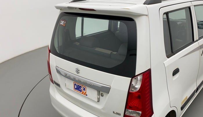 2012 Maruti Wagon R 1.0 LXI, Petrol, Manual, 55,905 km, Dicky (Boot door) - Paint has minor damage