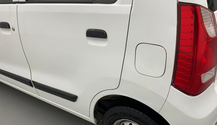 2012 Maruti Wagon R 1.0 LXI, Petrol, Manual, 55,905 km, Left quarter panel - Slightly dented