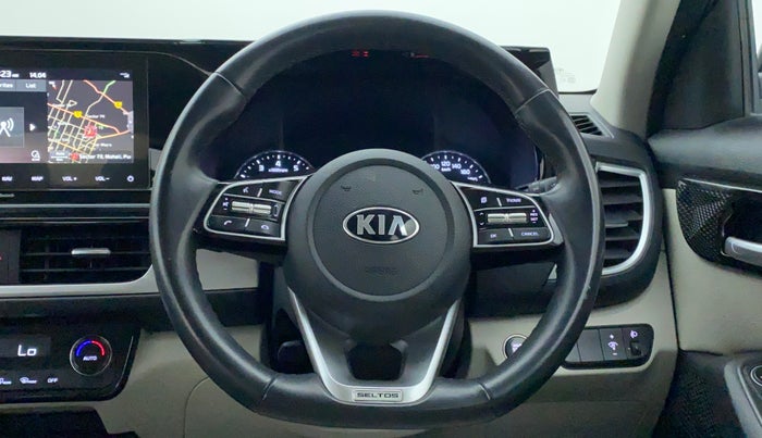 2019 KIA SELTOS HTX 1.5 PETROL MT, Petrol, Manual, 25,817 km, Steering Wheel Close Up