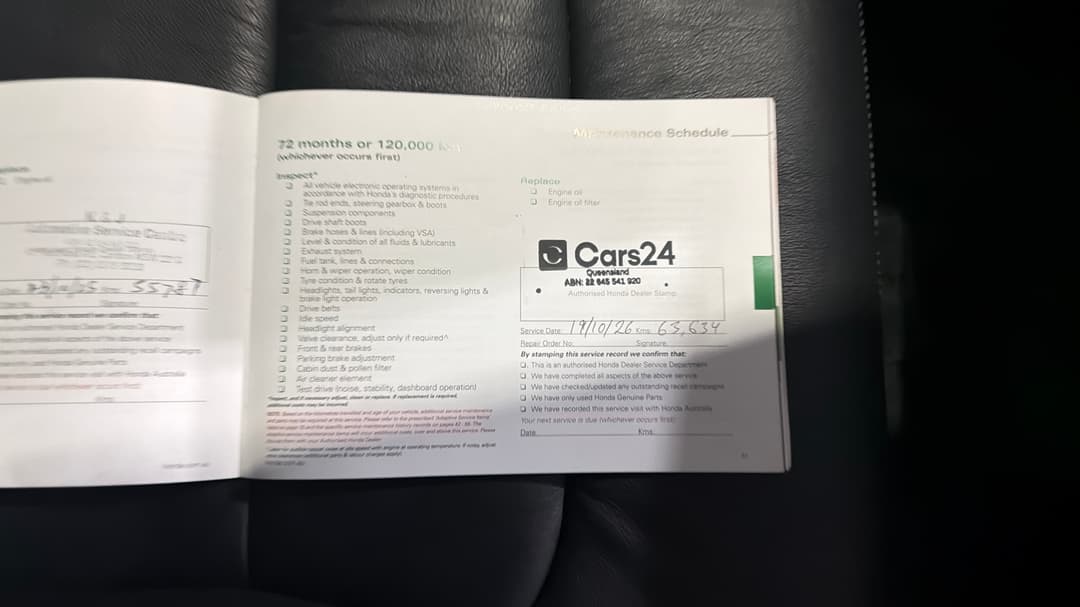 2016 Honda Odyssey Vti-l, Automatic, 62993 km, Service History