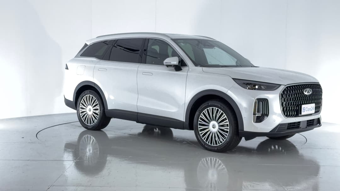 2025 Chery Tiggo 9 Csh Ultimate AWD, Automatic, 7879 km, Right Front Diagonal (45- Degree) View