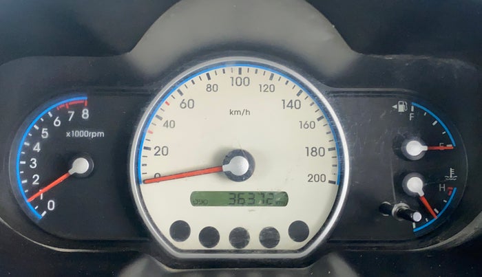 2010 Hyundai i10 MAGNA 1.2, Petrol, Manual, 36,623 km, Odometer Image