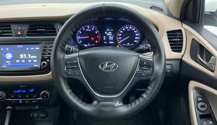 2017 Hyundai Elite i20 ASTA 1.2 (O), Petrol, Manual, 17,523 km, Steering Wheel Close Up